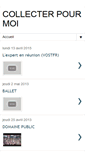 Mobile Screenshot of collecterpourmoi.blogspot.com