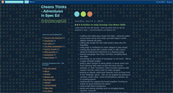 Desktop Screenshot of cheensthinks.blogspot.com