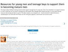 Tablet Screenshot of fortheteenageboys.blogspot.com