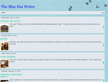 Tablet Screenshot of bluehatwriter.blogspot.com