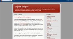 Desktop Screenshot of englishblog8c.blogspot.com