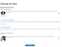 Tablet Screenshot of gold-hunt.blogspot.com