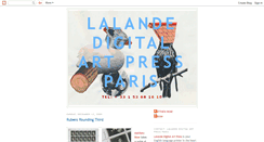 Desktop Screenshot of lalandedigitalpress.blogspot.com