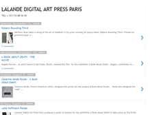 Tablet Screenshot of lalandedigitalpress.blogspot.com