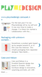 Mobile Screenshot of playmedesign.blogspot.com