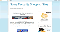 Desktop Screenshot of favouriteshoppingsites.blogspot.com