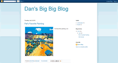 Desktop Screenshot of dansbigbigblog.blogspot.com