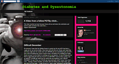 Desktop Screenshot of dysedanddiabetic.blogspot.com