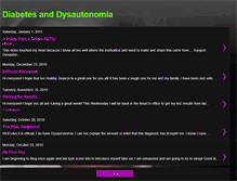 Tablet Screenshot of dysedanddiabetic.blogspot.com