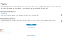 Tablet Screenshot of fjortis.blogspot.com