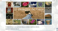 Desktop Screenshot of eldesastredemaria.blogspot.com