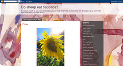 Desktop Screenshot of baobabsof60.blogspot.com