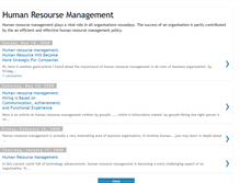 Tablet Screenshot of human-resourse-management.blogspot.com