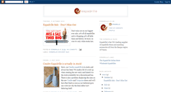 Desktop Screenshot of espadrille-news.blogspot.com