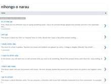 Tablet Screenshot of anengnihongo.blogspot.com