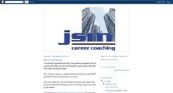 Desktop Screenshot of jobsearchcoaching.blogspot.com