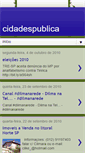 Mobile Screenshot of cidadespublica.blogspot.com