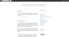 Desktop Screenshot of delegatepoisson.blogspot.com