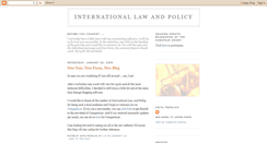 Desktop Screenshot of internationallawandpolicy.blogspot.com