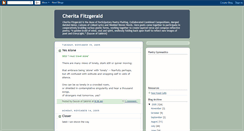 Desktop Screenshot of cheritafitz.blogspot.com