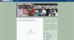 Desktop Screenshot of cardiorrespiratoria.blogspot.com