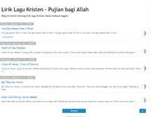 Tablet Screenshot of lagurohaniah.blogspot.com