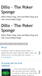 Mobile Screenshot of dillo-thepokersponge.blogspot.com