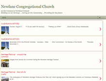 Tablet Screenshot of newfanechurch.blogspot.com