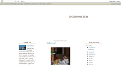 Desktop Screenshot of handsomerob315.blogspot.com