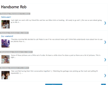 Tablet Screenshot of handsomerob315.blogspot.com