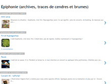 Tablet Screenshot of epiphonie.blogspot.com