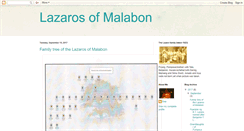 Desktop Screenshot of lazarosofmalabon.blogspot.com