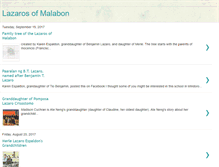 Tablet Screenshot of lazarosofmalabon.blogspot.com