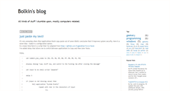 Desktop Screenshot of bolkin.blogspot.com