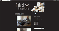 Desktop Screenshot of nicheinteriors.blogspot.com