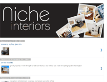 Tablet Screenshot of nicheinteriors.blogspot.com