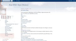Desktop Screenshot of 4itec830.blogspot.com