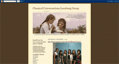 Desktop Screenshot of leesburgclassicalconversations.blogspot.com