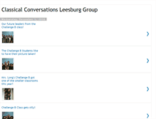 Tablet Screenshot of leesburgclassicalconversations.blogspot.com