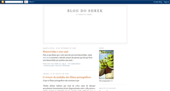 Desktop Screenshot of blogdoshrek.blogspot.com