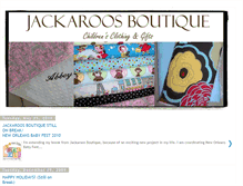 Tablet Screenshot of jackaroosboutique.blogspot.com