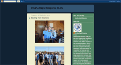Desktop Screenshot of omaharapidresponse.blogspot.com