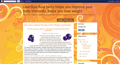 Desktop Screenshot of berryforweightlose.blogspot.com