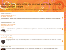 Tablet Screenshot of berryforweightlose.blogspot.com