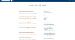 Desktop Screenshot of mortgagefile.blogspot.com