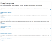 Tablet Screenshot of dobra-karta-kredytowa.blogspot.com