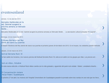 Tablet Screenshot of eventosenlared.blogspot.com