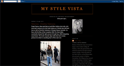 Desktop Screenshot of my-style-vista.blogspot.com