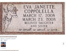 Tablet Screenshot of evajanette.blogspot.com