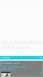 Mobile Screenshot of dealternatievemuziekman.blogspot.com